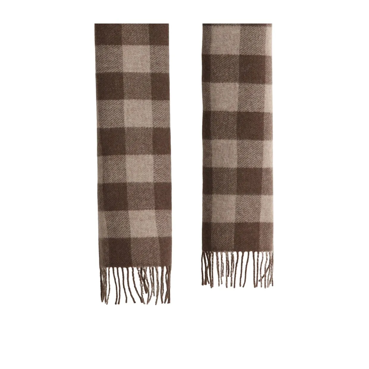 Sciarpa Woolrich Buffalo Check Marrone / Beige
