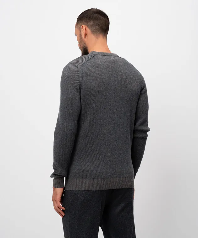 Sease Maglione in cashmere Vanisé Dinghy Grey KR052XG006