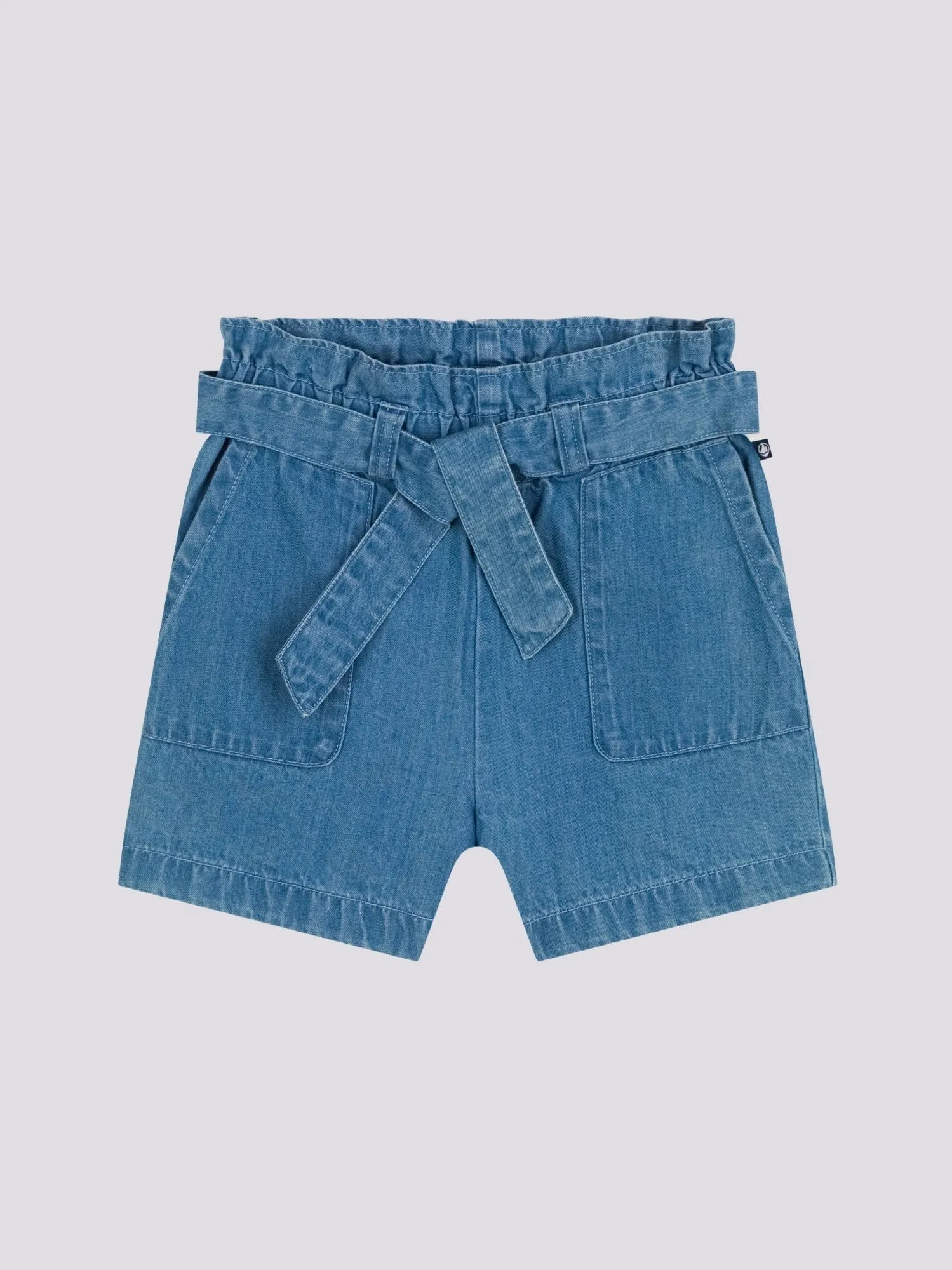 SHORT IN DENIM LEGGERO BAMBINA
