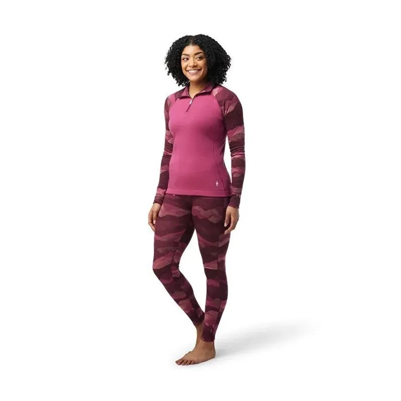 Smartwool Classic Thermal Pattern 1/4 Zip donna