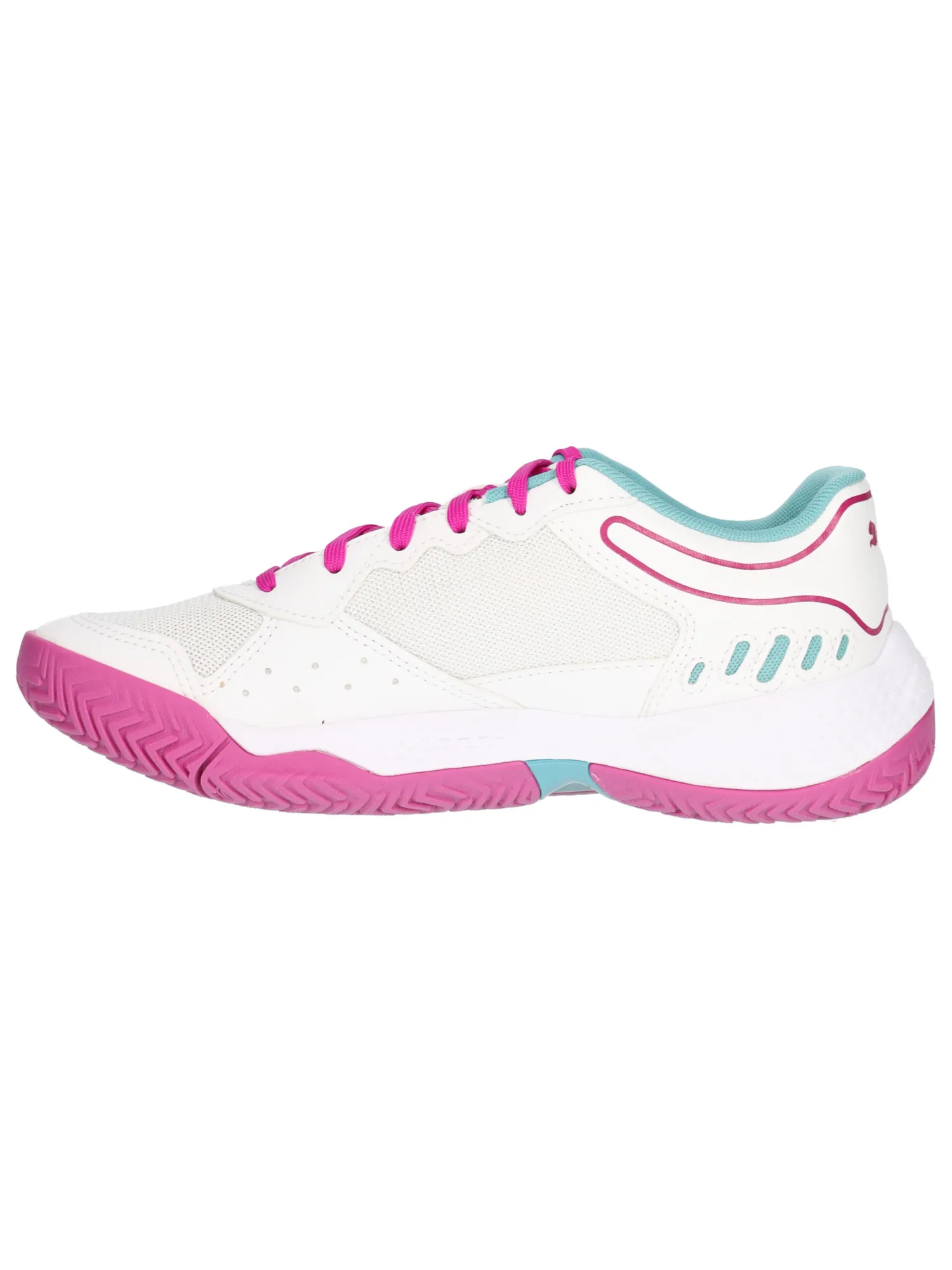 Sneaker da padel Puma Solarsmash da donna bianca