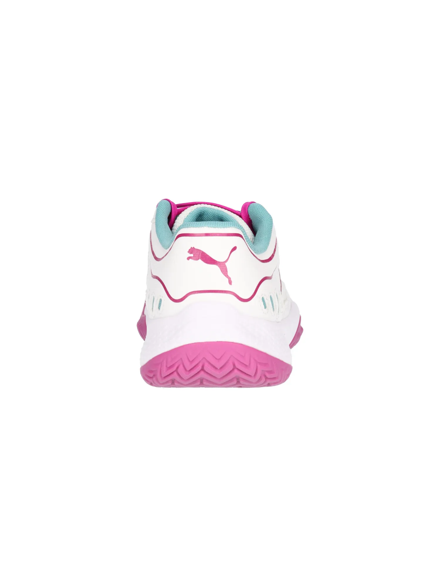 Sneaker da padel Puma Solarsmash da donna bianca
