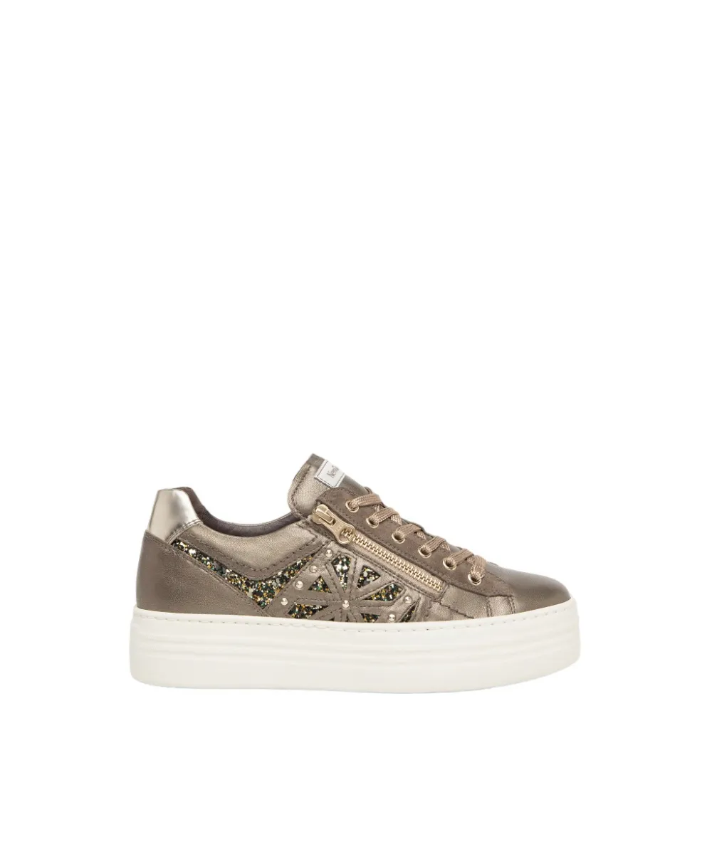 Sneaker Glitter Bronzo