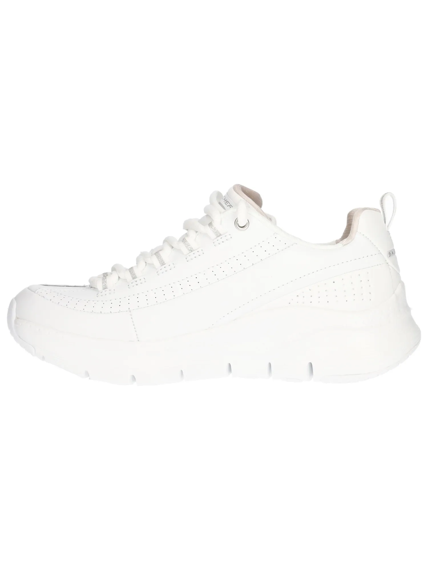 Sneaker Skechers ArchFit da donna bianca
