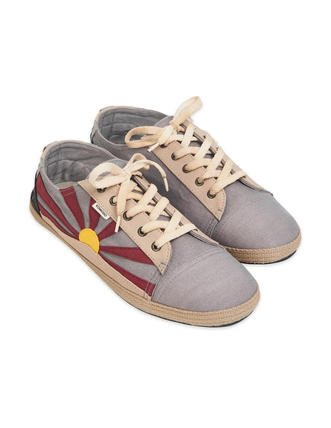 SNEAKERS UOMO IN CANAPA E COTONE BIOLOGICO CON SUOLA IN PNEUMATICI RCICLATI mod. TIBET