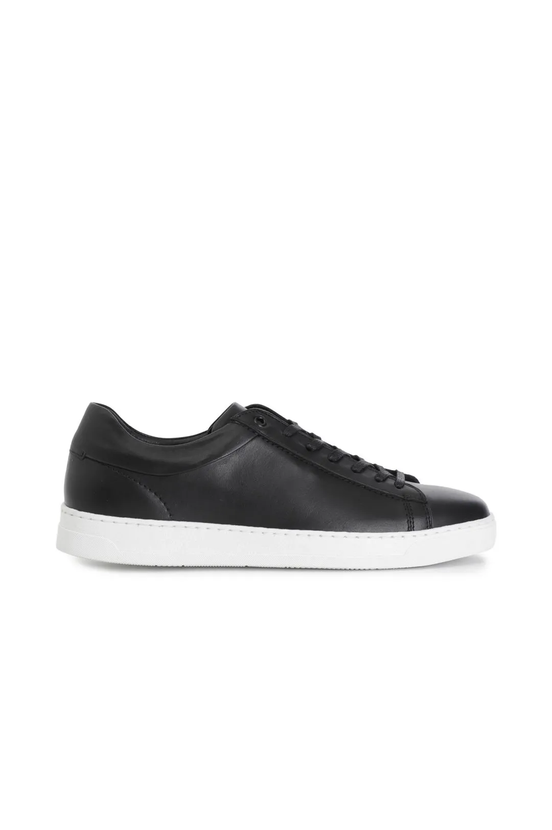 sneakers uomo in pelle nero