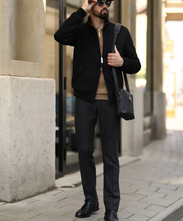 Stefano Ricci Pantaloni in lana check color carbone MBT14000208070