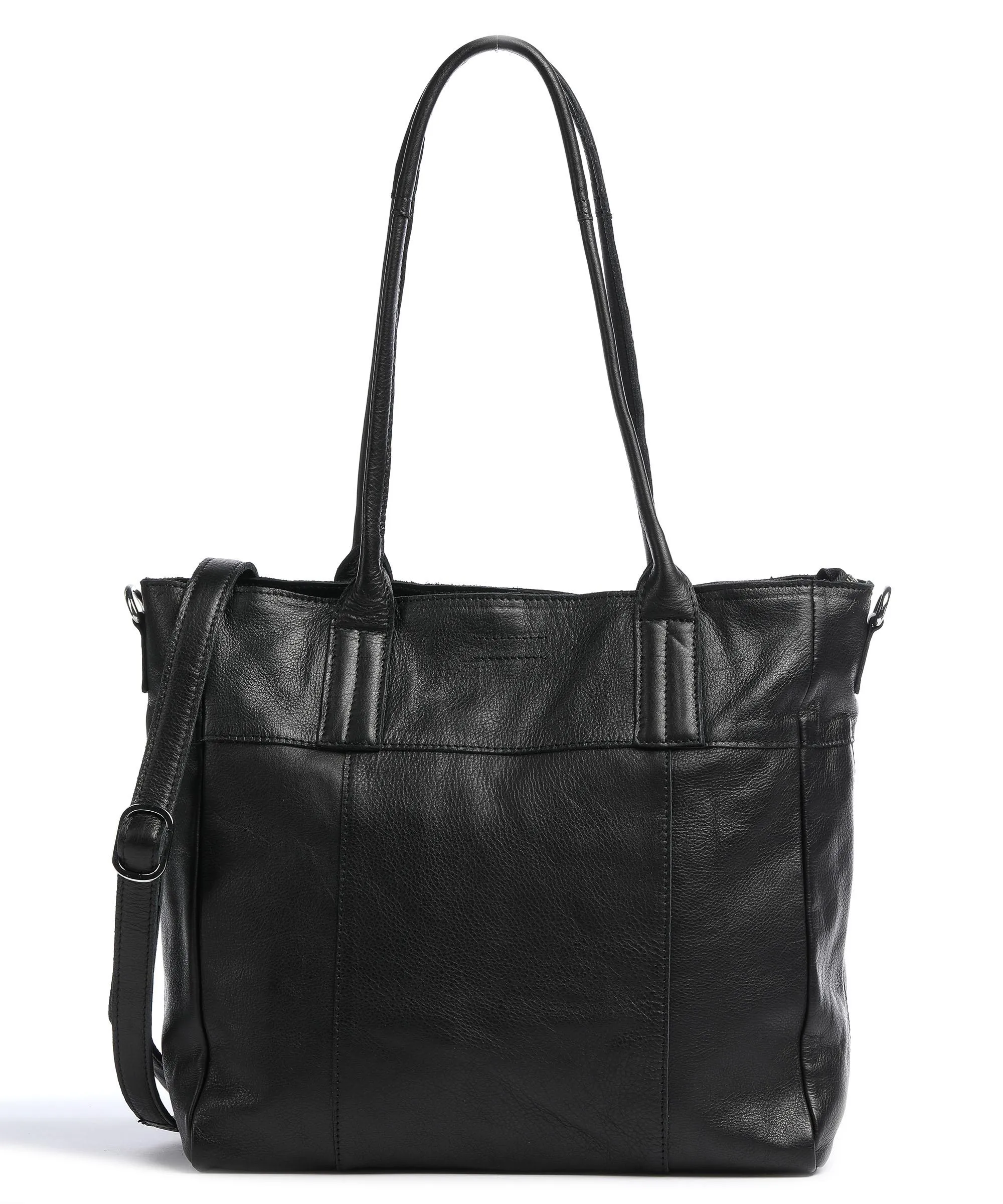  Still Nordic Basic Borsa shopper pelle di vacchetta finemente grana nero  