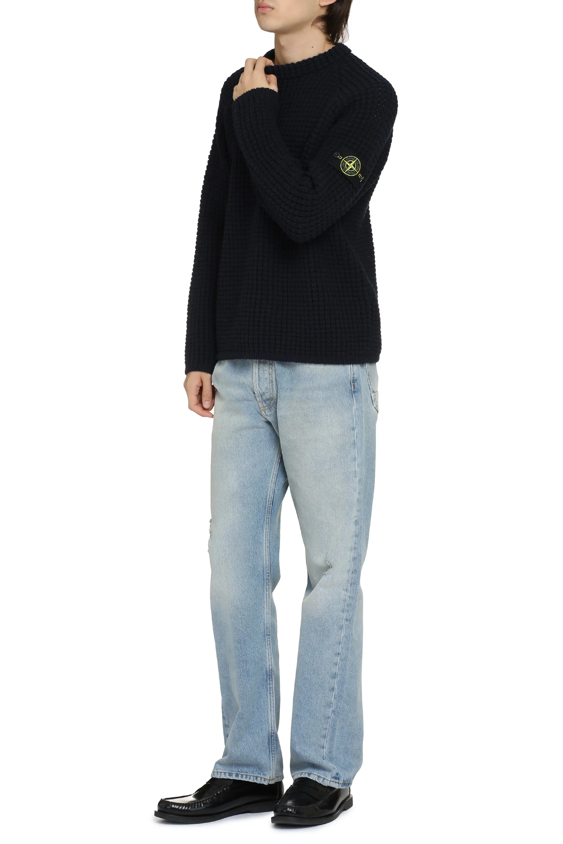 Stone Island Pullover in lana vergine