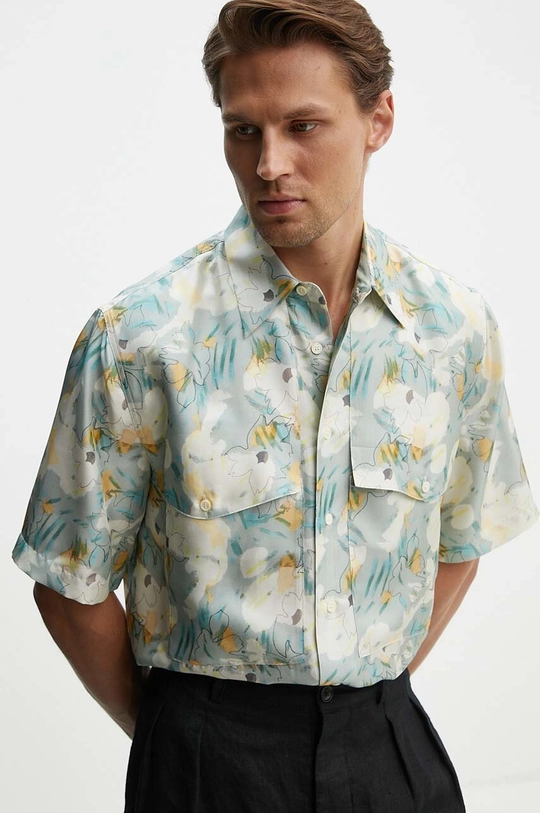 Sunflower camicia in seta