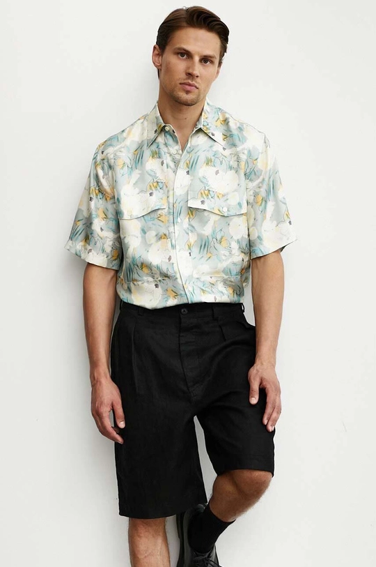 Sunflower camicia in seta