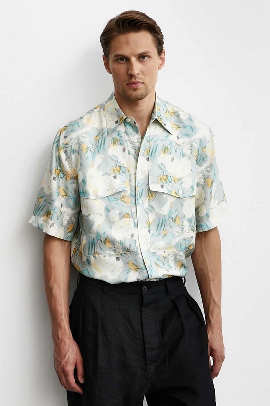 Sunflower camicia in seta