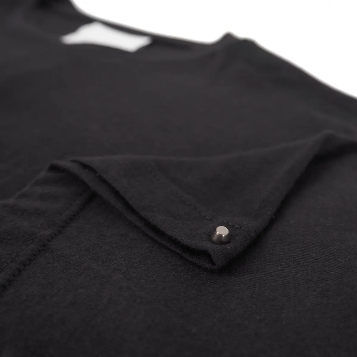 T-Shirt In Jersey Modal Con Borchie E Ricamo Lurex