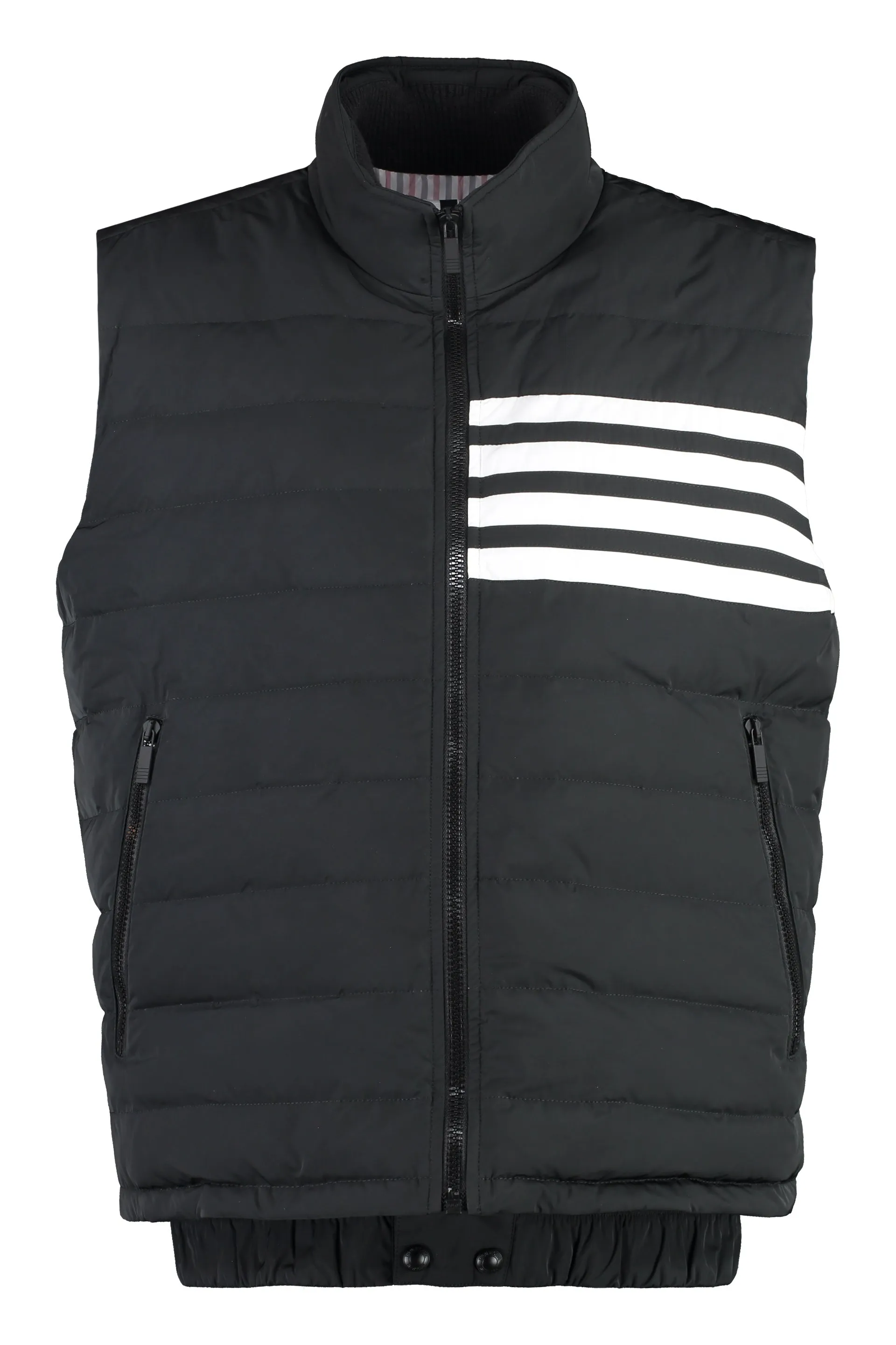 Thom Browne Gilet imbottito con chiusura a zip
