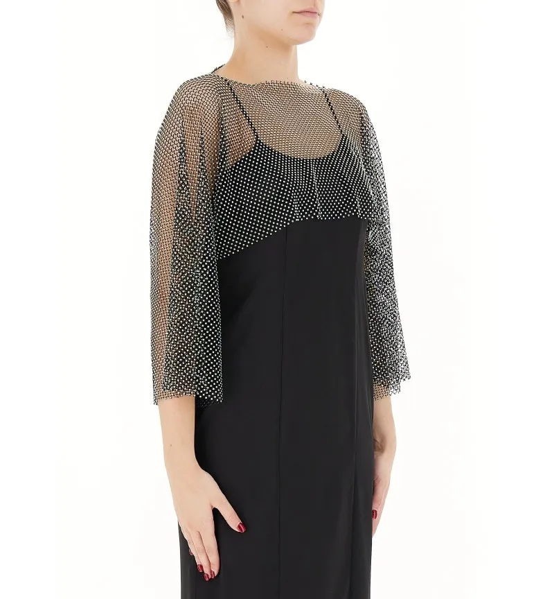 Top con strass