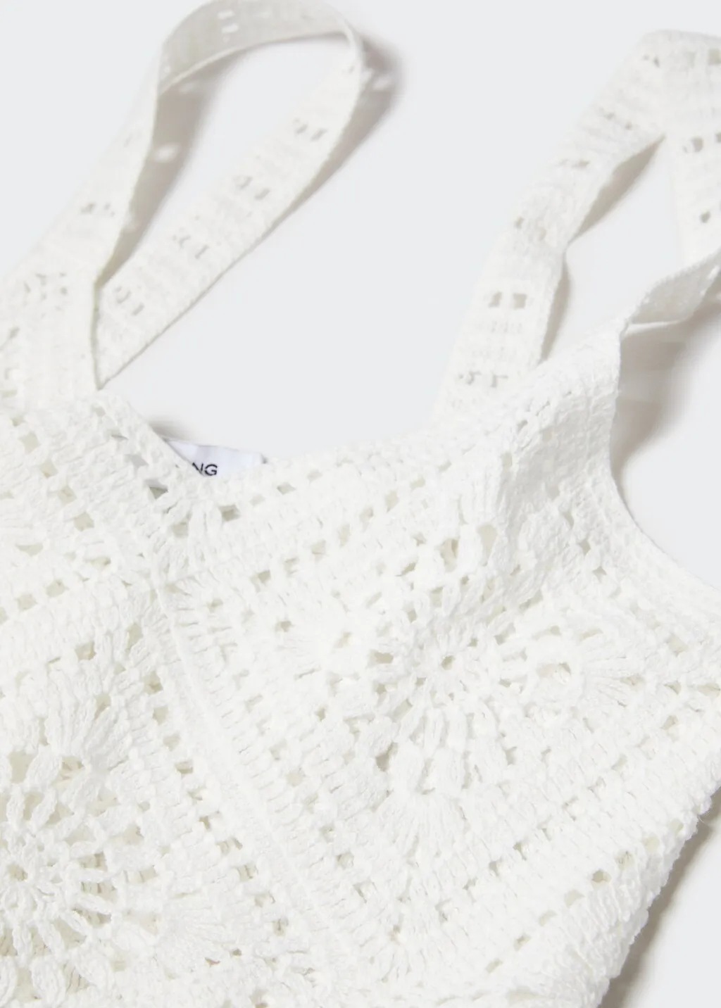 Top crop crochet