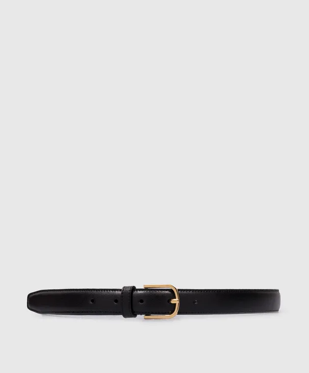 Toteme Cintura in pelle nera 233812612
