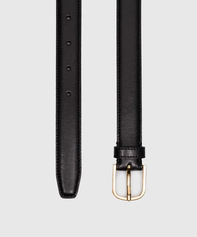 Toteme Cintura in pelle nera 233812612