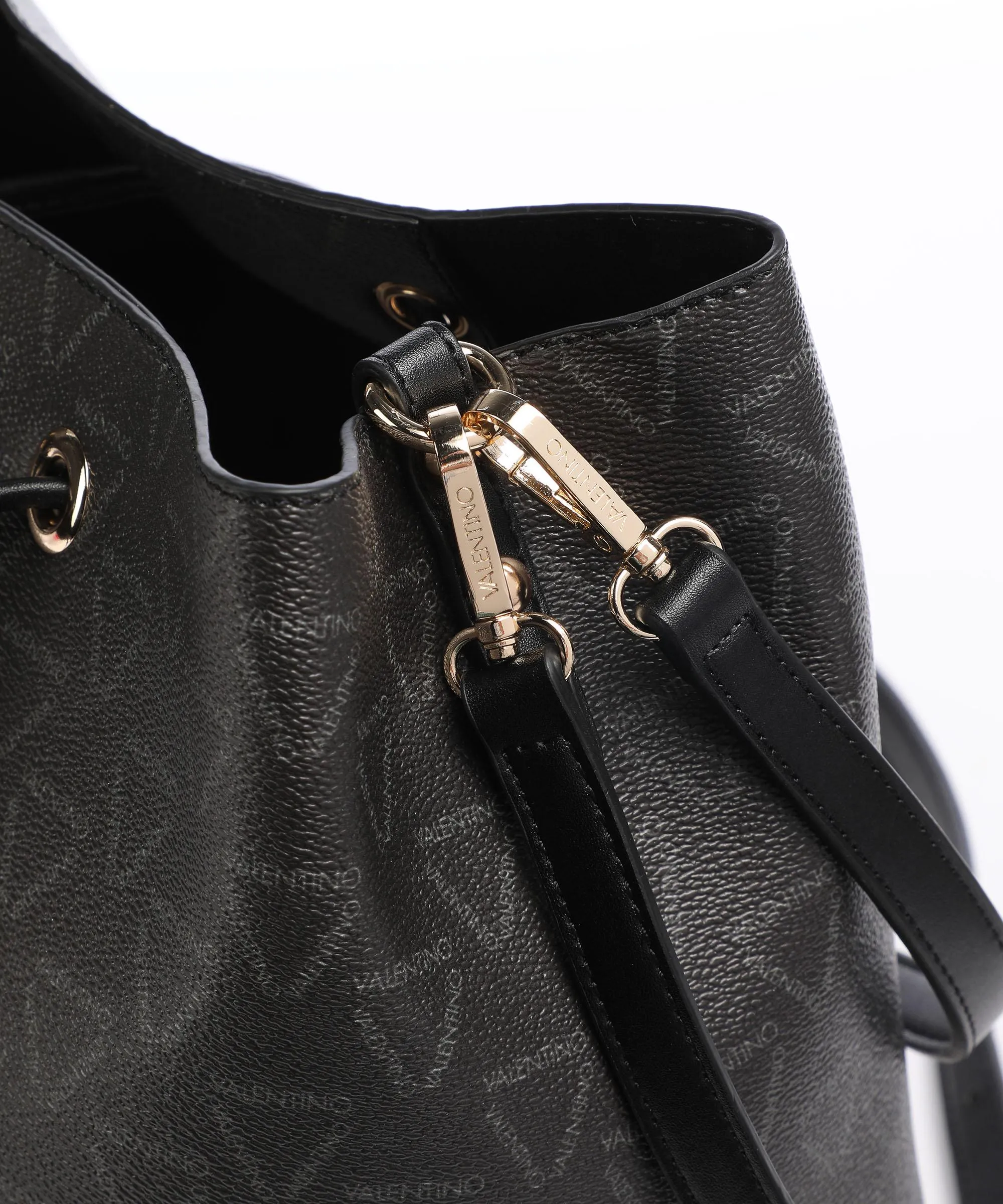  Valentino Bags Liuto Borsa a secchiello pelle sintetica nero  