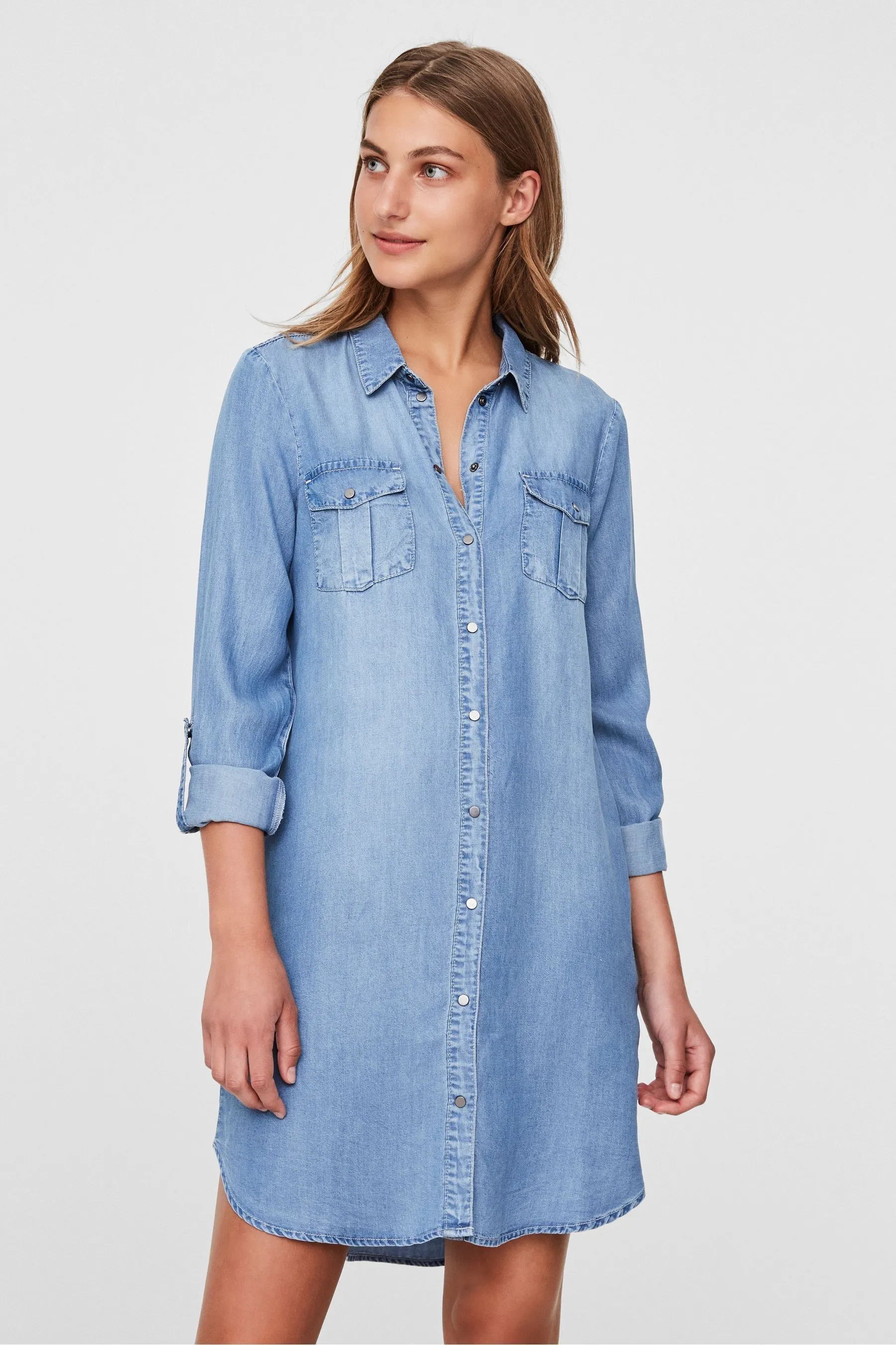 VERO MODA - Abito Denim leggero
