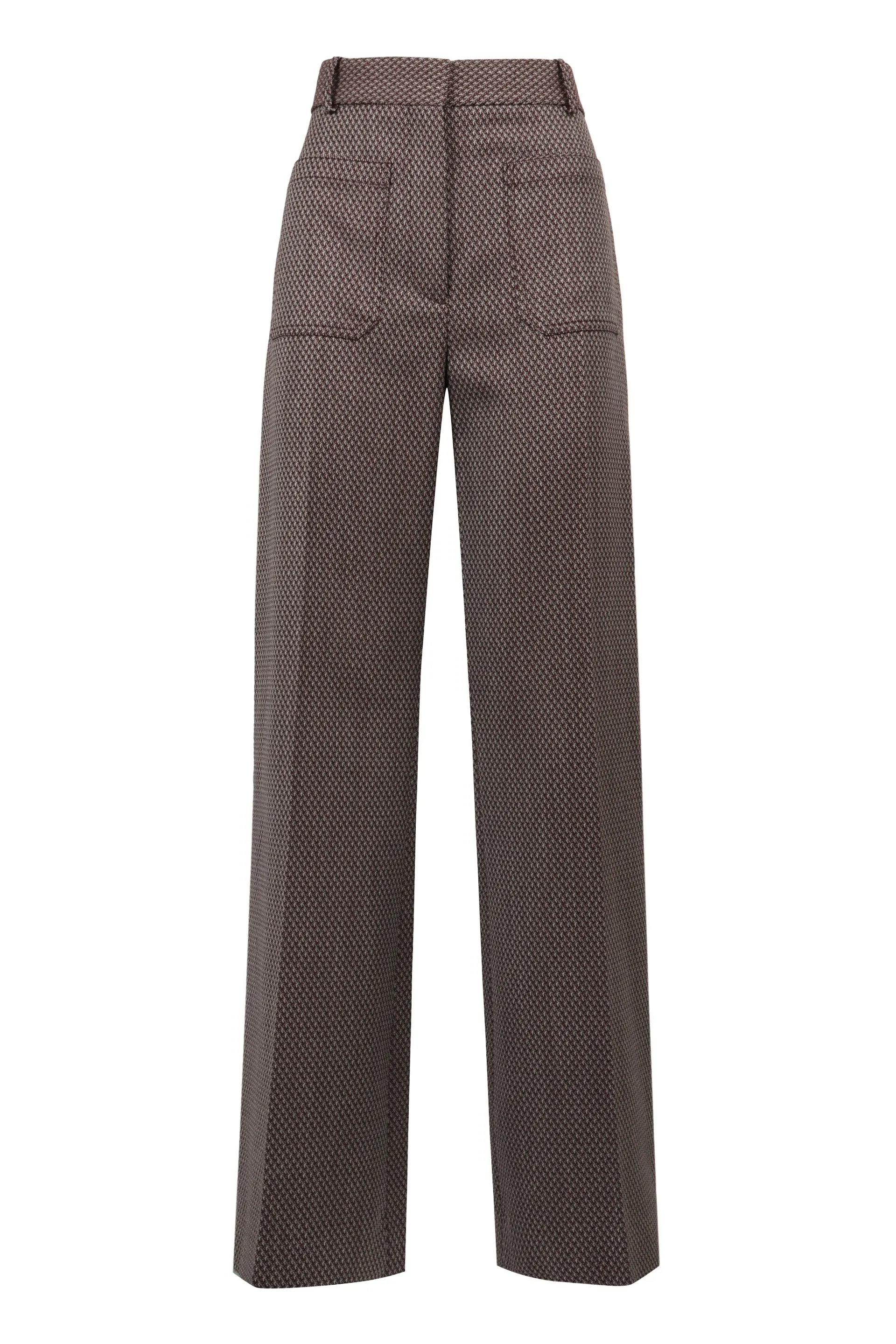 Victoria Beckham Pantaloni Alina in lana vergine