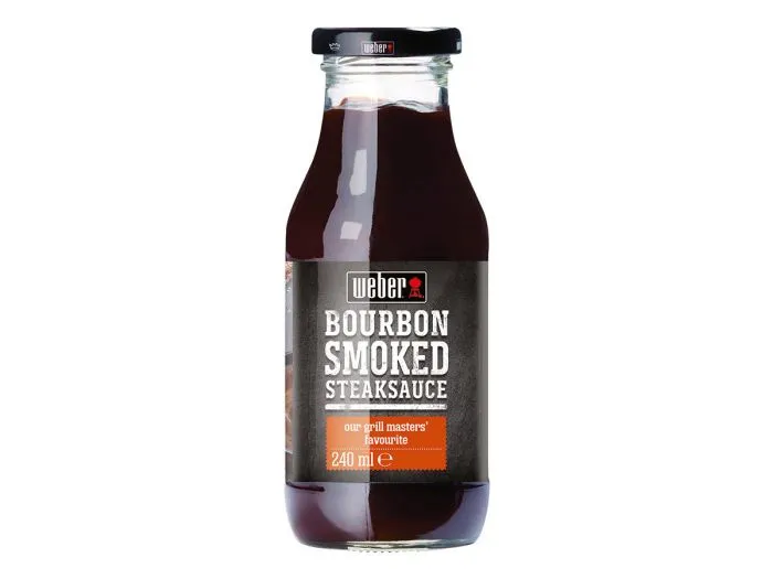 Weber Bourbon Smoked Steaksauce salsa per barbecue