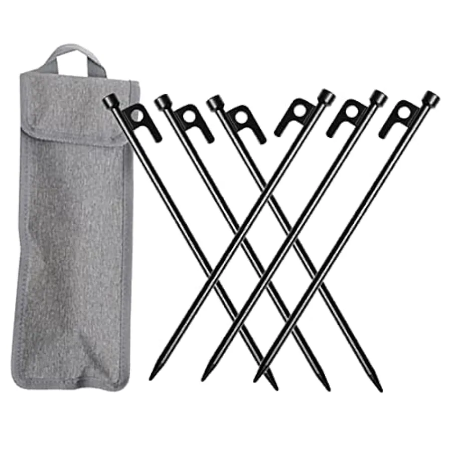 YARNOW 1 Set Ghisa Paletti Per Decorazioni Esterne Paletti Metallici Pali Da Giardino Per Decorazioni Per Tende Punte Della Tend