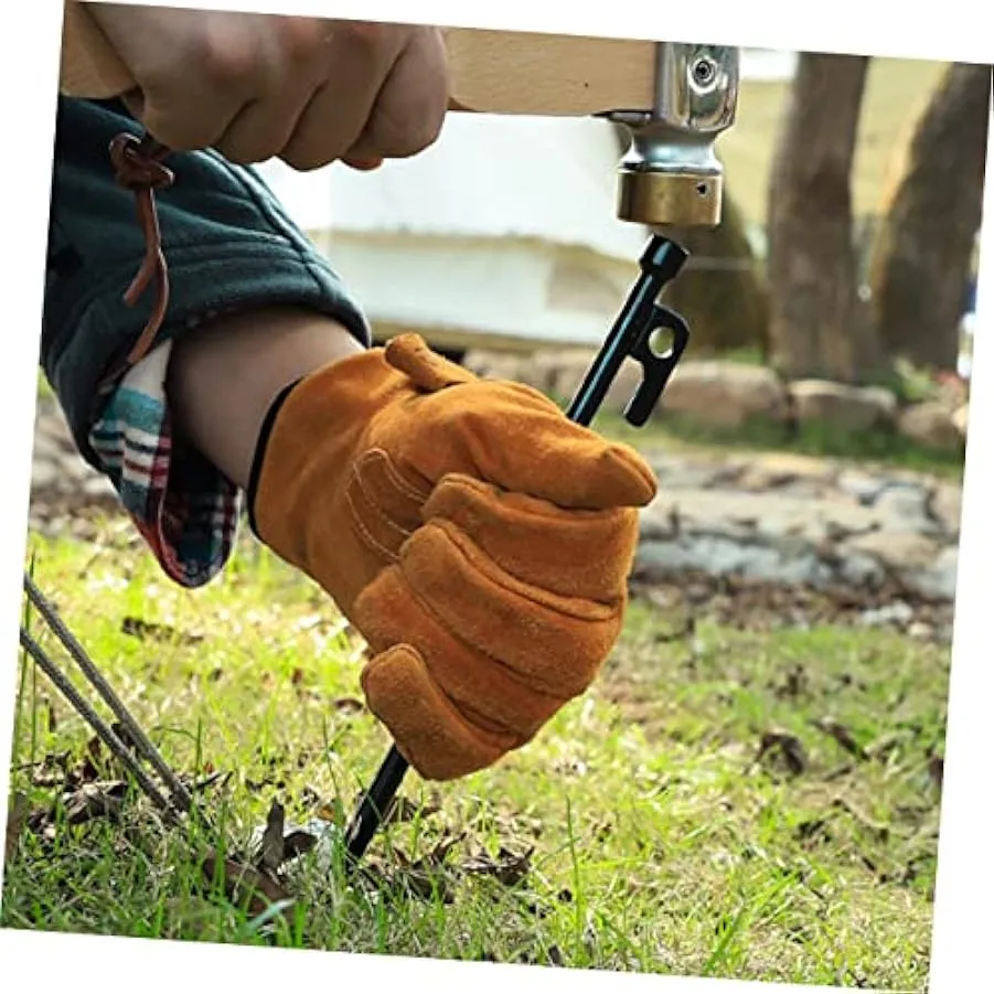 YARNOW 1 Set Ghisa Paletti Per Decorazioni Esterne Paletti Metallici Pali Da Giardino Per Decorazioni Per Tende Punte Della Tend