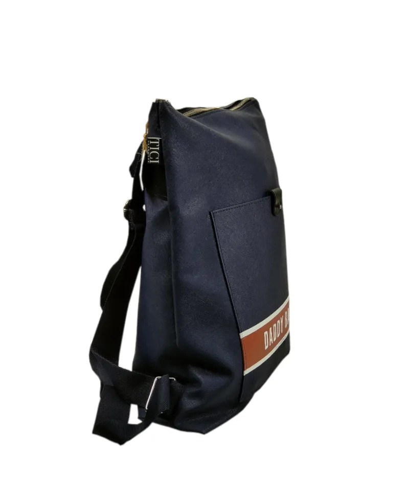 Zaino Papà Blu - Zaino Uomo artigianale personalizzato