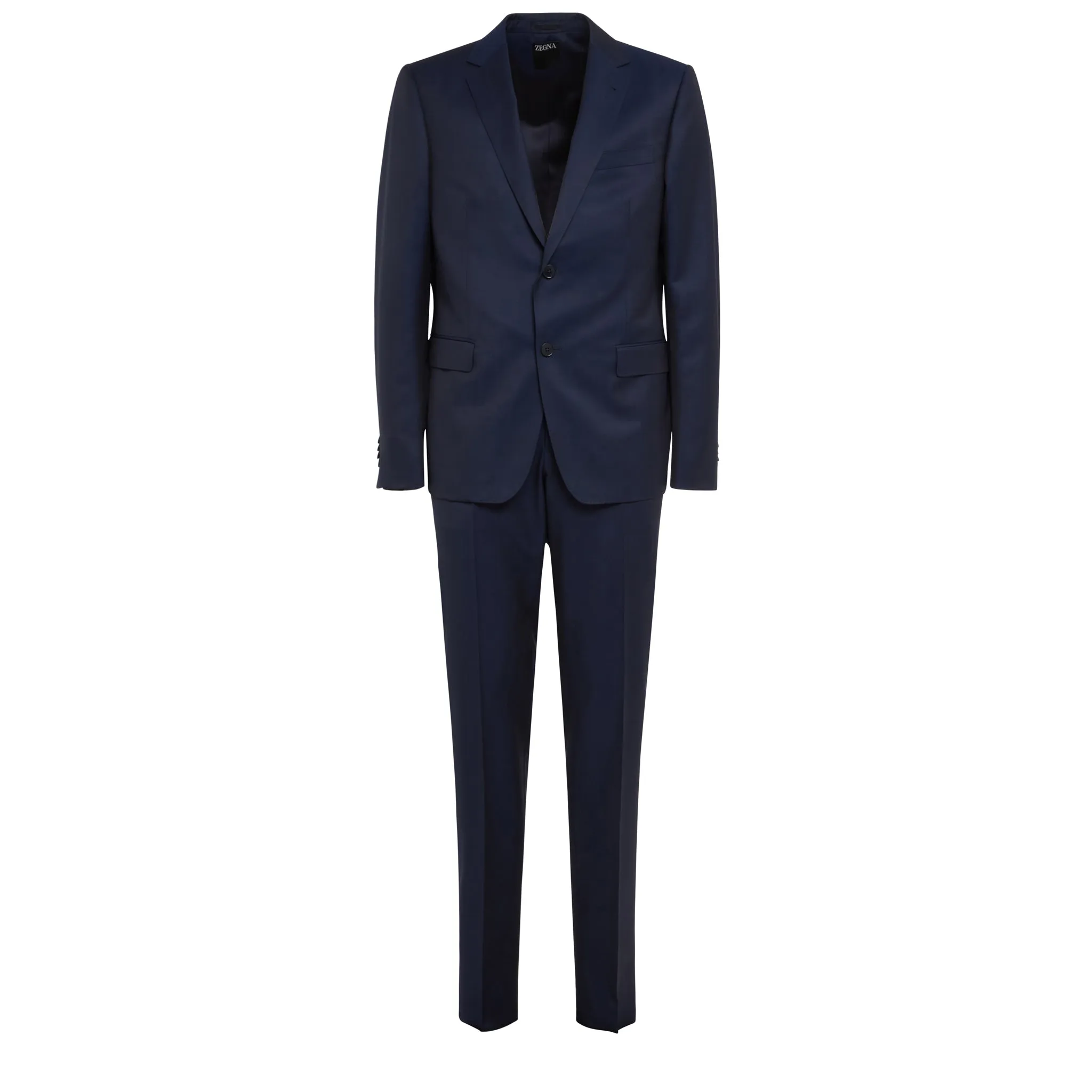 ZEGNA  Abito in lana blu